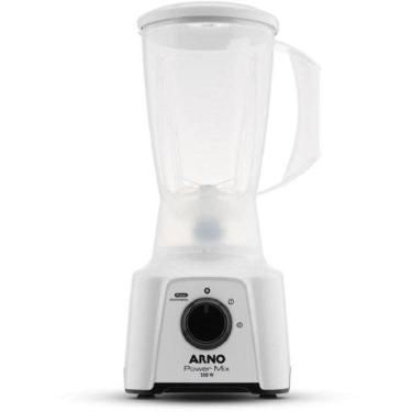 Imagem de Liquidificador Arno Power Mix 550W 2L com 4 Lâminas Zelkrom e 3 Velocidades Branco 110V