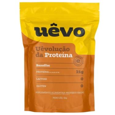 Imagem de Albumina Proteina Ovo Banoffe 1kg - Uevo-Unissex