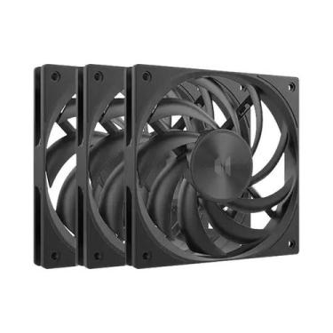 Imagem de Ventiladores De Resfriamento De Chassi Fino De 12CM 15MM 12V 4PIN PWM 
