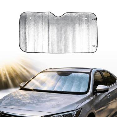 Imagem de Para-sol Automotivo Dobrável para Painel - Proteção Solar - THEXDORA C