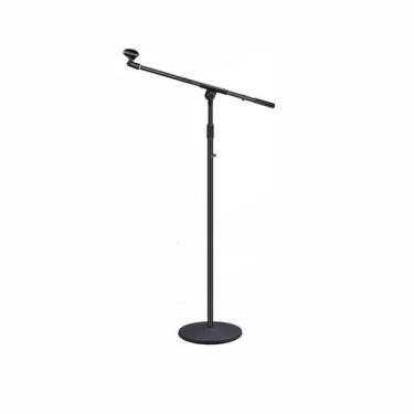 Imagem de Pedestal Microfone Suporte Girafa Pé de Ferro Maciço KSR KP1