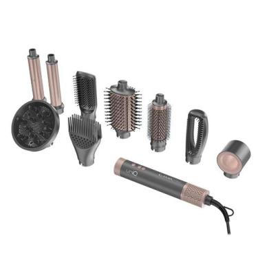 Imagem de Secador de Cabelo Multistyler GA.MA uniQ Flow 9 em 1 Bivolt, Bivolt