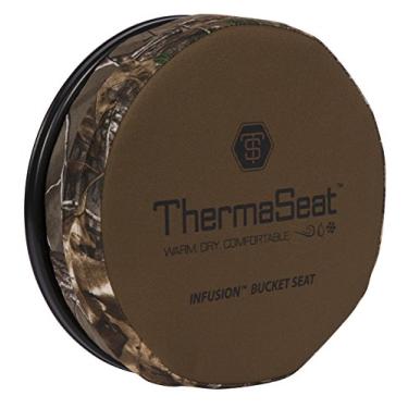 Imagem de Assento giratório para tampa com infusão Therm-A-SEAT, Coyote/Realtree