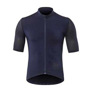 Imagem de Tingpai Camisola de ciclismo masculina respirável manga curta camisa de bicicleta MTB mountain bike roupas de jersey