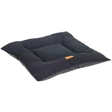 Imagem de Colchonete PREMIUM Para Cachorros e Gatos 100% AntiViral Repelente a Água (Small, Preto Bolinhas)