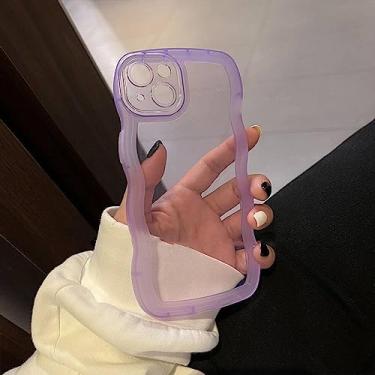 Imagem de Estojo de telefone transparente bonito e ondulado para Xiaomi Poco F4 POCO X4 GT F5 Pro F3 F2 Pro M3 Pro Candy Capa transparente à prova de choque, dbl tz, para Poco F4