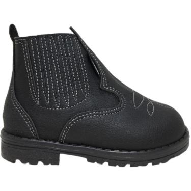 Imagem de Botina Casual Infantil Cano Curto Com Zíper Sames 6137