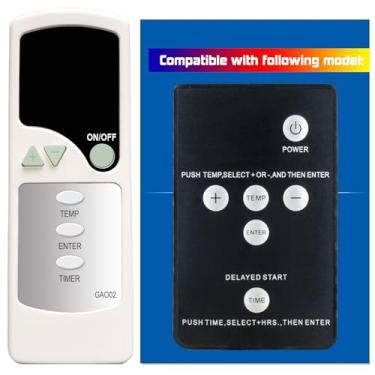 Imagem de Controle remoto de substituição para aquecedor elétrico infravermelho de quartzo BioSmart BIO-1500PC BIO-1500PB BIO-1500PA BIO-1500PCP