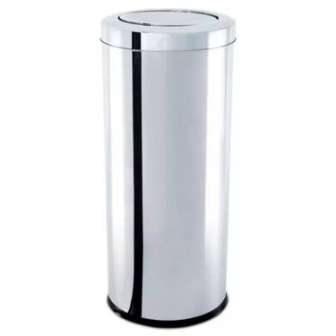 Imagem de Lixeira Inox Basculante 46Cm Brinox Decorline 3032/203 Cr