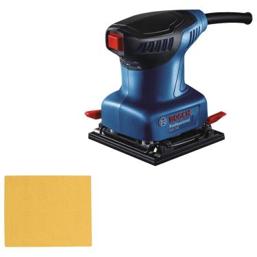 Imagem de Lixadeira Orbital Profissional Bosch Gss140 127v Madeira Metal Parede 220w + Lixa