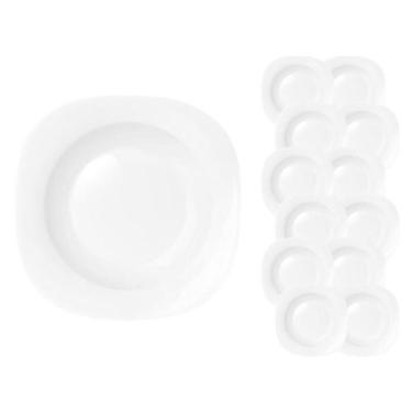 Imagem de Conjunto 12 Pratos Plaza Fundo 22cm Refeição Duralex Nadir - NADIR FIG