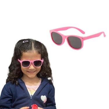 Imagem de Óculos de Sol Clássico Infantil Rosa  - Polarizado UV400 - Dood