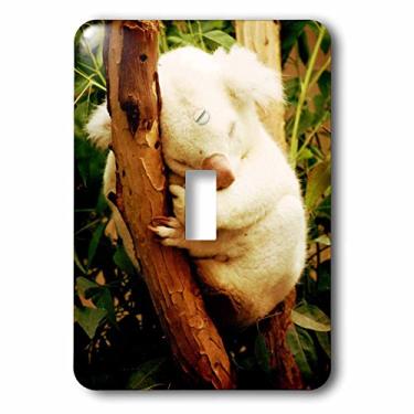 Imagem de 3D Rose lsp_62584_1 Um Urso Coala Raro Albino Coala - Interruptor de Interruptor Único