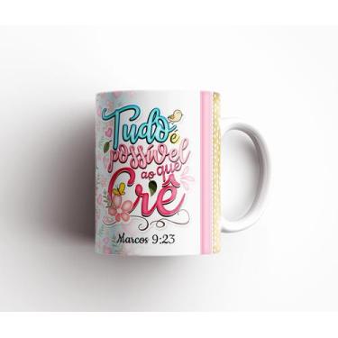 Imagem de Canecas Personalizadas Tema Gospel Cristã Evangelica - Estampa Sublima