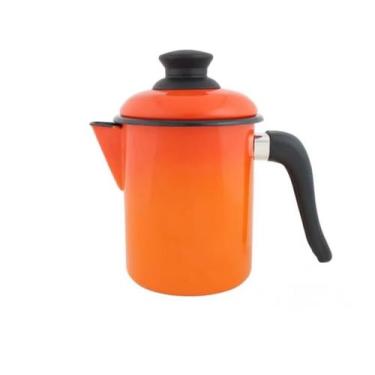Imagem de Leiteira Esmaltada 900ml Nr10 Ewel, Laranja