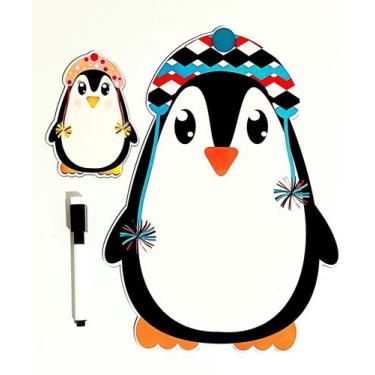 Imagem de Lousa Magnética para geladeira Pinguim Peruano - Genérica