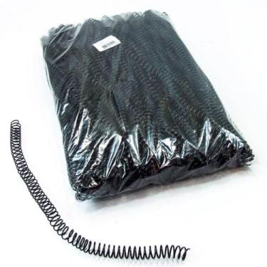 Imagem de Espiral para Caderno 12MM Preto com 100 Unidades para 70 Folhas - Plas