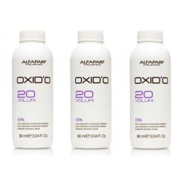 Imagem de Kit  Água Oxigenada Alfaparf 20 Volumes 90 ml - 3 Unidades
