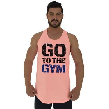 Imagem de Regata Longline Estampada Masculina MXD Conceito Go To The Gym, GG, La