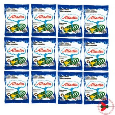 Imagem de 12 Alladin Espiral Seu Ambiente Livre Do Zum Do Mosquito 10u - SET INS