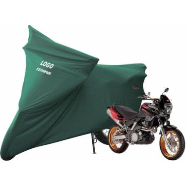 Imagem de Capa De Tecido Para Cobrir Moto Aprilia Pegaso De Luxo - Mz, Verde