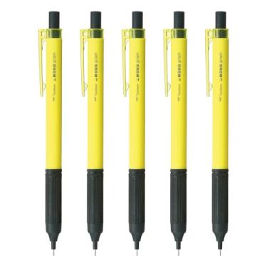 Imagem de Tombow Lapiseira monografia luz 0,5 mm amarelo neon 5 peças SH-MGL53-5P