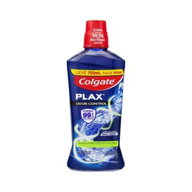 Imagem de Enxaguante Bucal Colgate Plax Odor Control Sem Álcool 750ml, 750ml