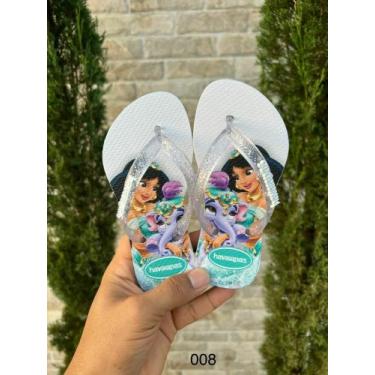 Imagem de Havaiana Infantil Princesa Jasmine - Farmacia Mundial Pavuna, 25