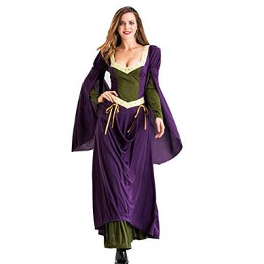 Imagem de Vestido palácio de luxo fantasia de deusa grega fantasia de rainha faraó cosplay, Social, X-Large
