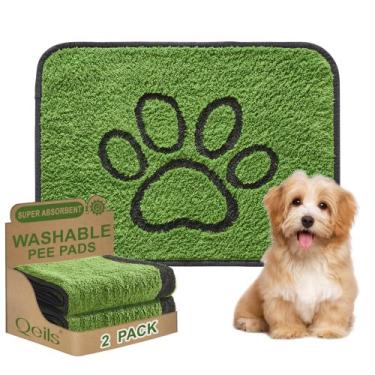 Imagem de Almofadas Higiênicas Reutilizáveis para Cães Qeils - Pacote com 2 - La