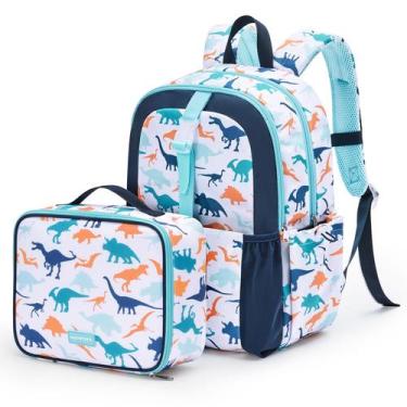 Imagem de Conjunto de Mochila Infantil Mommore com Lancheira à Prova d'Água