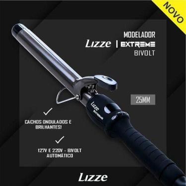 Imagem de Modelador De Cachos Profissional Lizze Extreme Bivolt 25mm