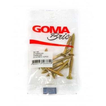 Imagem de Kit Parafuso Chipboard Goma 5 x 40 mm com 10 Peças