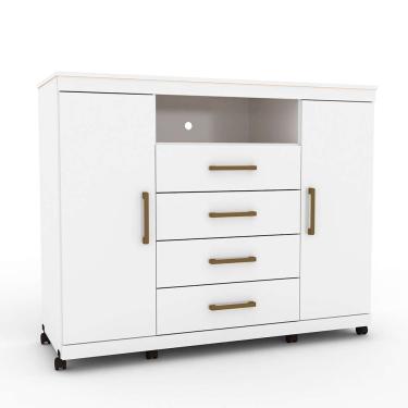 Imagem de Cômoda Havana Master 2 pt 4 gv Branca