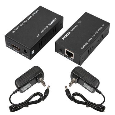 Imagem de Extensor Hdmi Até 60M Tv Full Hd Cabo Utp Rede Rj45 Cat5E/6