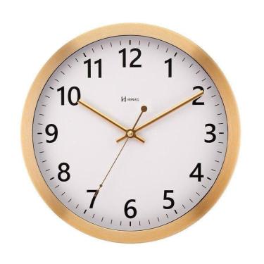 Imagem de Relógio de Parede Alumínio Herweg 6736-029 Sweep 30,5x30,5cm