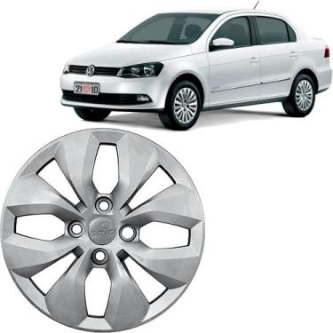 Imagem de Calota Gol Voyage Gvi G6 2012 2013 a 2015 Aro 14 Cubo Alto - GRID