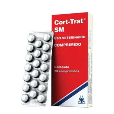 Imagem de Cort-trat SM Anti-inflamatório  Alívio e Bem-estar para Cães e Gatos (