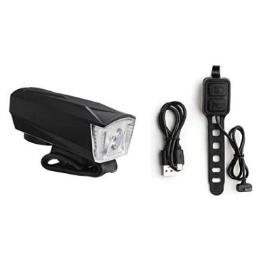Imagem de Farol Dianteiro Multilaser 190L com Buzina e Controle 1200mAh USB Preto - BI185