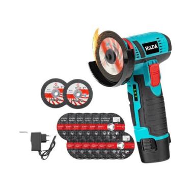 Imagem de Mini Rebarbadora Sem Fio Hilda 12V - Para Reparo, Corte, Polimento e M