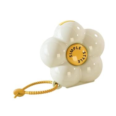 Imagem de APLVFFZH Briores de Caixa de Jóias Pequenas Brias de Caixa 5 Caixa de Jóias de Viagens de Grade Caixa de Armazenamento Multifuncional para Mulheres, Branco