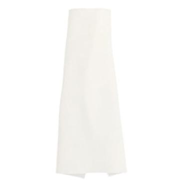 Imagem de Esquirla Vestido justo 1/12, mini vestido longo, elegante, cosplay, casual, sem mangas, roupa para figuras femininas de 6 polegadas, acessório, Branco