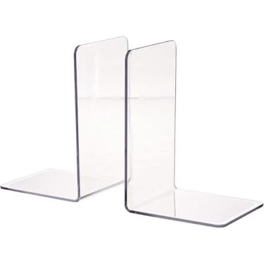 Imagem de Aparador de Livros, 1 Par, Cristal, Office