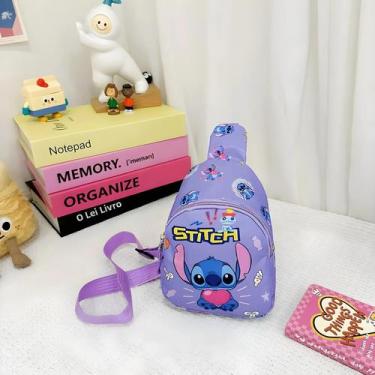 Imagem de Bolsa De Ombro De Anime Kawaii Stitch, Bolsa De Peito Fashion, Mochila