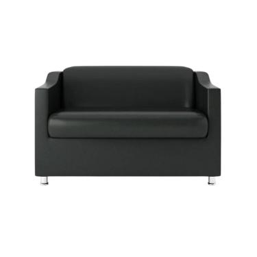 Imagem de Namoradeira Bia Decorativa Reforçada Recepção Clinica Salão Sala De Estar Courino