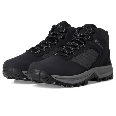 Imagem de Columbia Bota masculina impermeável Transverse Hike, Aço preto/cinza ti, 10 Wide