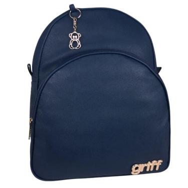 Imagem de Mochila Maternidade Baby Classic Deluxe Azul Marinho