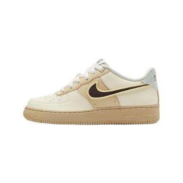 Imagem de Nike Tênis infantil Air Force 1 LV8, Leite de coco/marrom barroco, 15