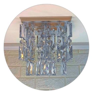 Imagem de Lustre Quarto Luminaria Para Decoração Paflon Iluminação