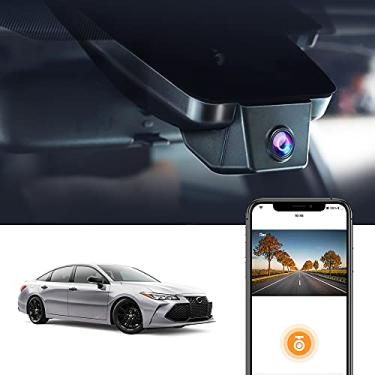 Imagem de Fitcamx 4K Dash Cam Adequada para Toyota Avalon 2019-2022 Hybrid Limited Touring XLE TRD XSE, Integrado OEM Estilo, UHD 2160P Vídeo, WiFi & APP, Loop Gravação, G-Sensor, Plug & Play, 64GB Cartão